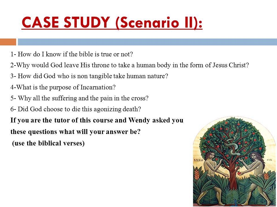 case study scenarios
